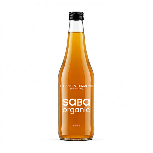 Carrot, Ginger and Turmeric Kombucha - 12 x 330ml