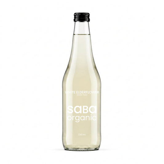 WHITE ELDERFLOWER ICED TEA - 12 x 330ml